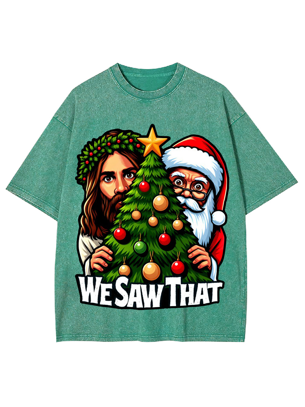 We Saw That Washed Tshirt