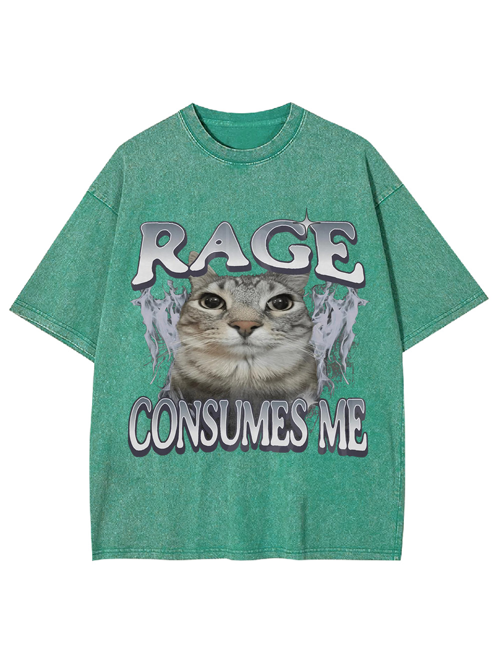 Rage Consumes Me Washed Tshirt