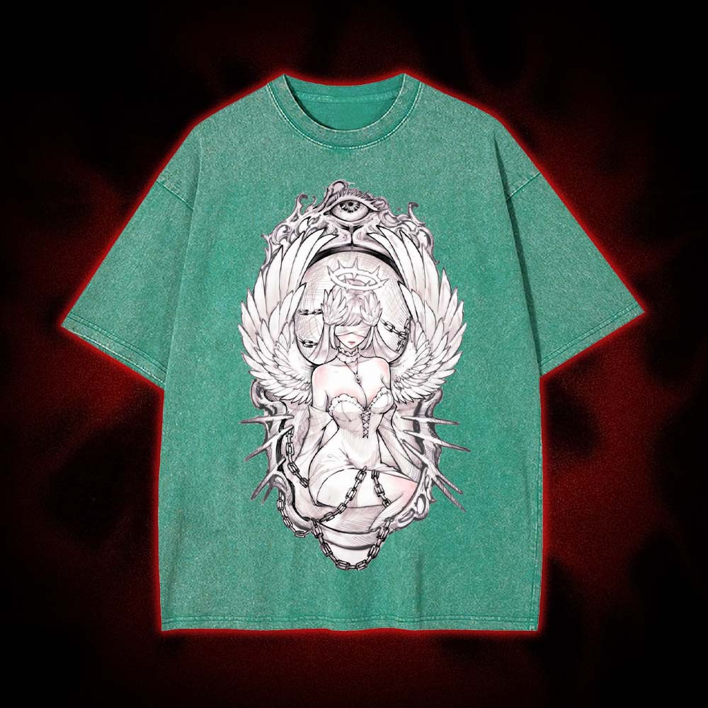 Fallen Seraph Washed Tshirt