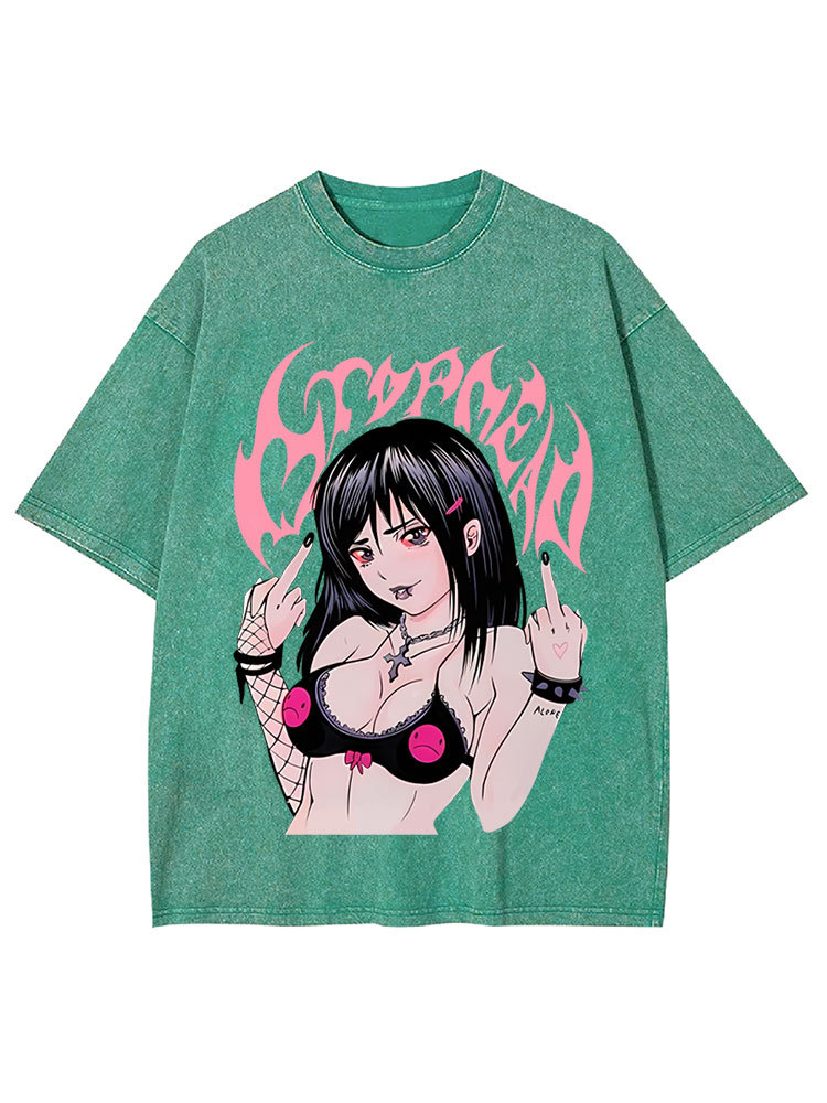 CyberDoll Rebellion Y2K Washed Tee