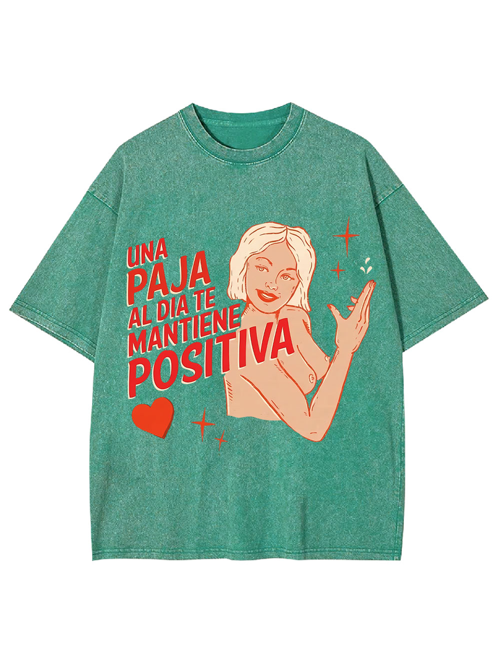 Daily Jerk, Daily Joy Y2K Washed Tee