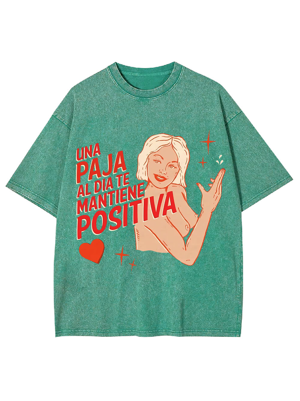 Daily Jerk, Daily Joy Y2K Washed Tee