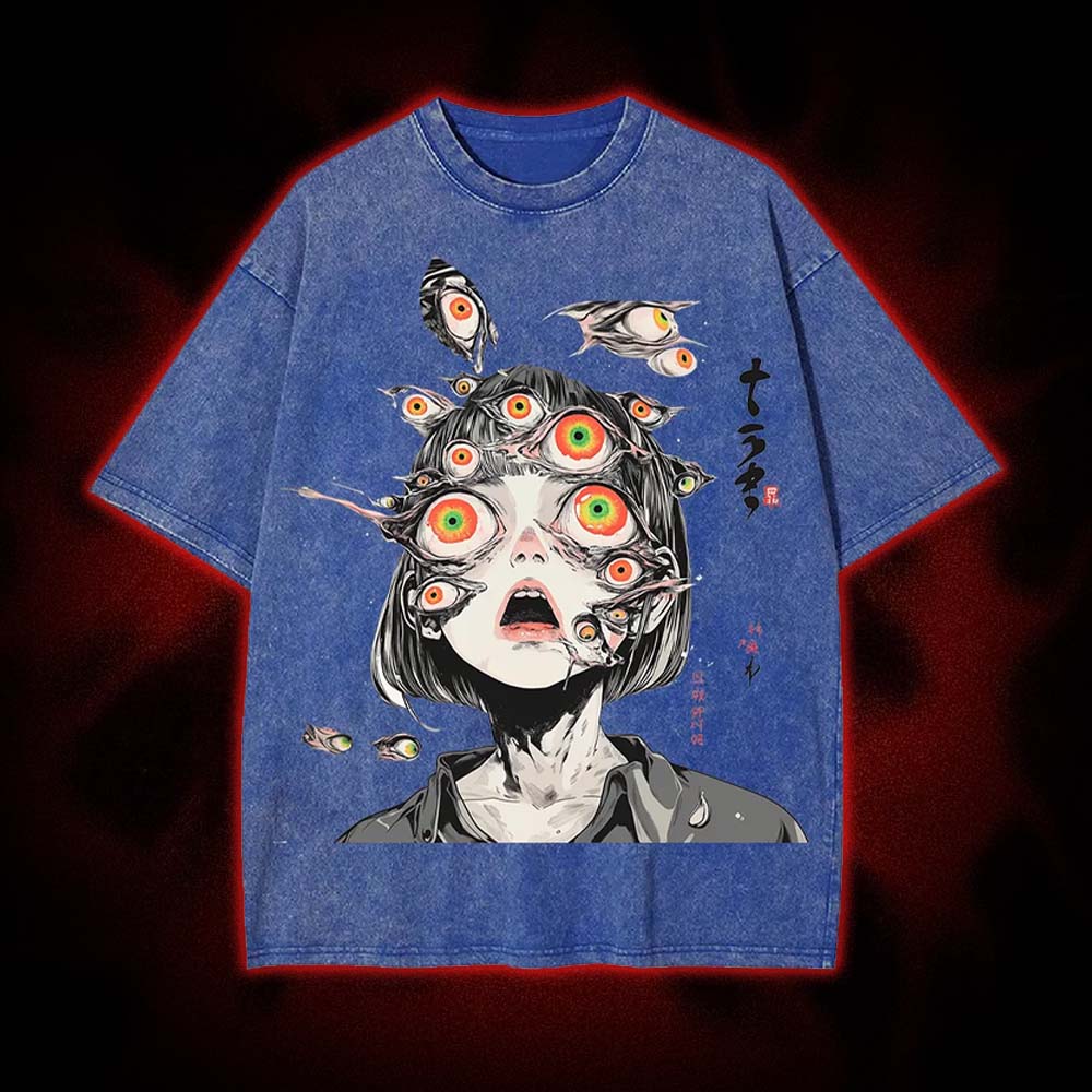 Multitude Of Gazes Washed Tshirt