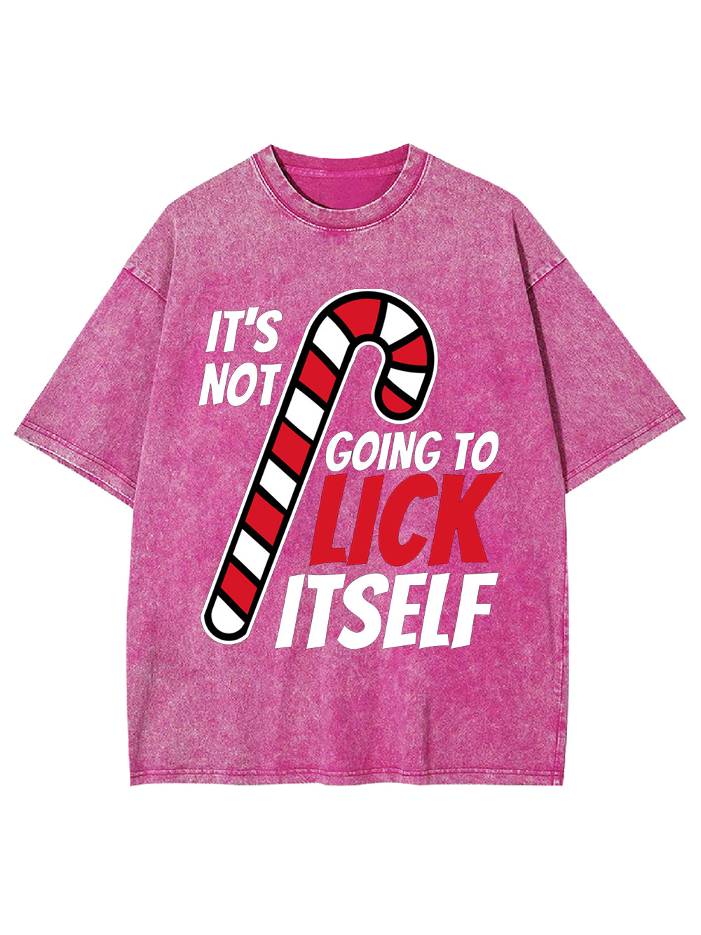 It's not going to lick itself Washed Tshirt