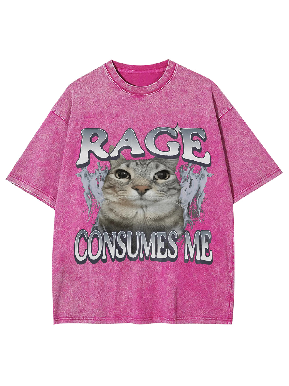 Rage Consumes Me Washed Tshirt