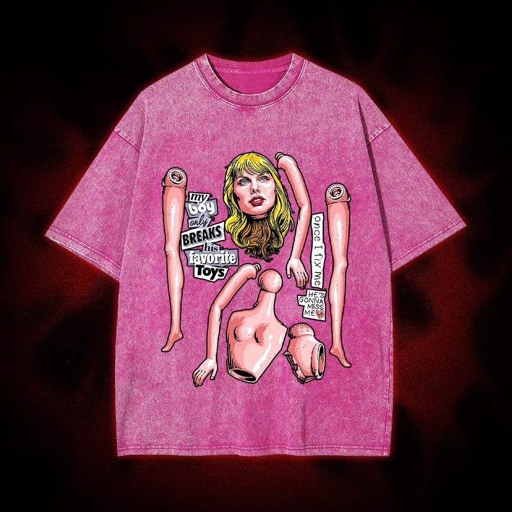 Favorite Toy Broken Washed Tshirt
