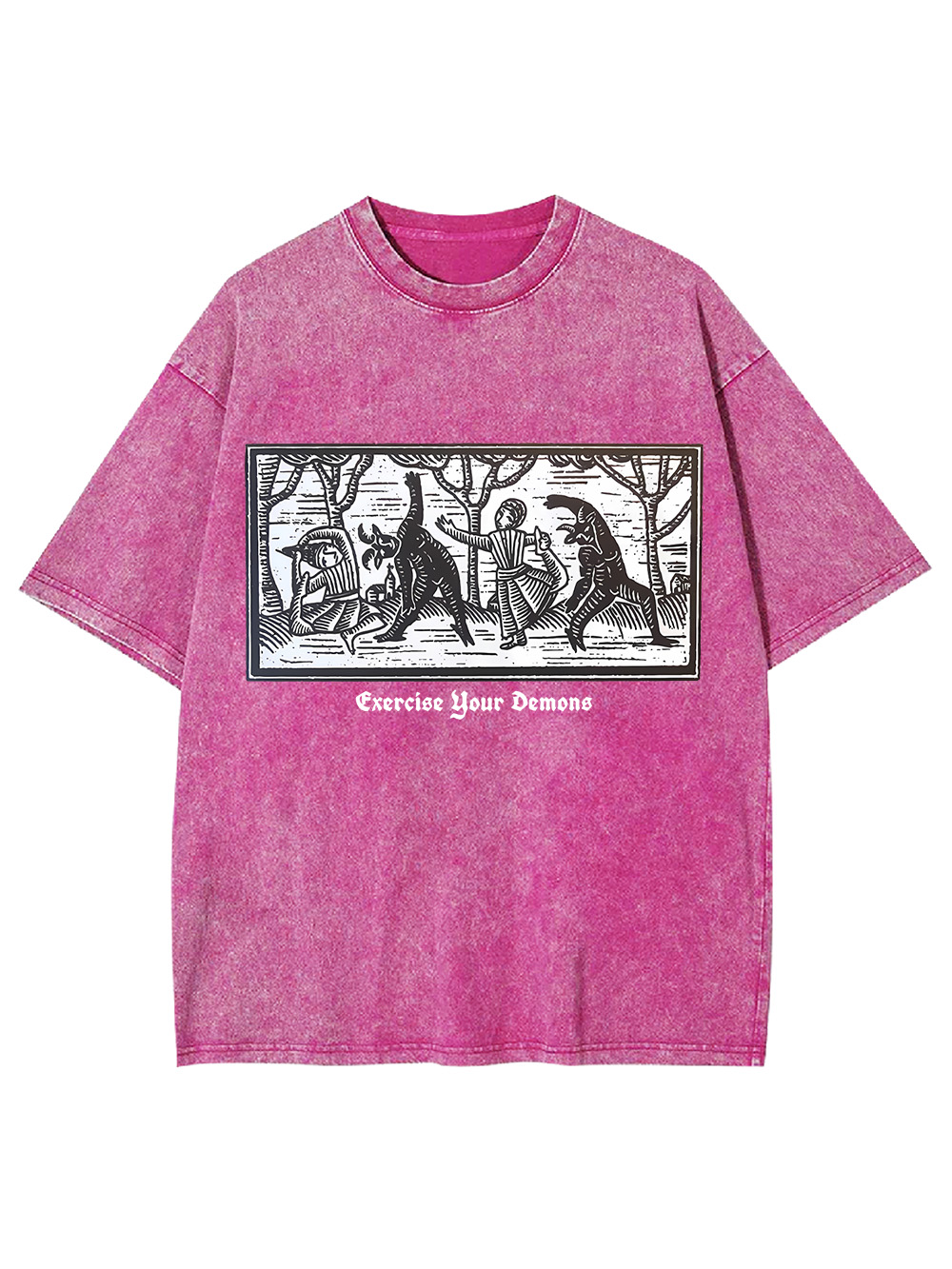 Exercise Your Demons Washed Tshirt