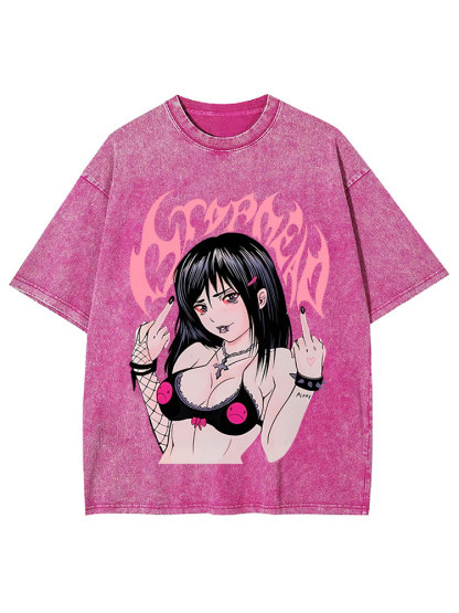 CyberDoll Rebellion Y2K Washed Tee