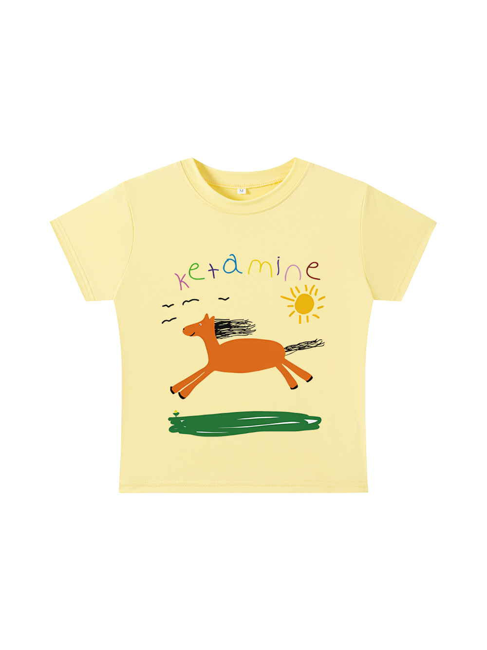 Ketamine Y2K Baby Tee