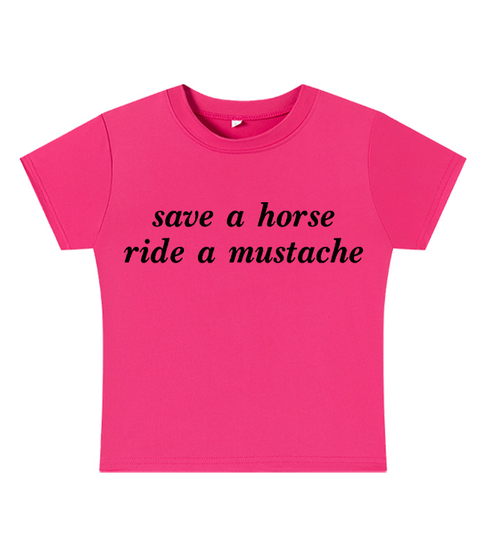  A Firm Refusal Y2K Baby Tee