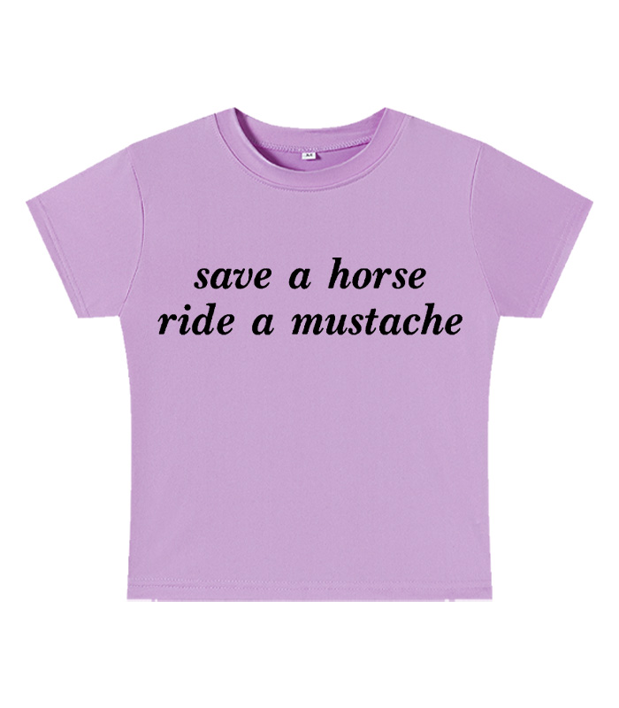  A Firm Refusal Y2K Baby Tee