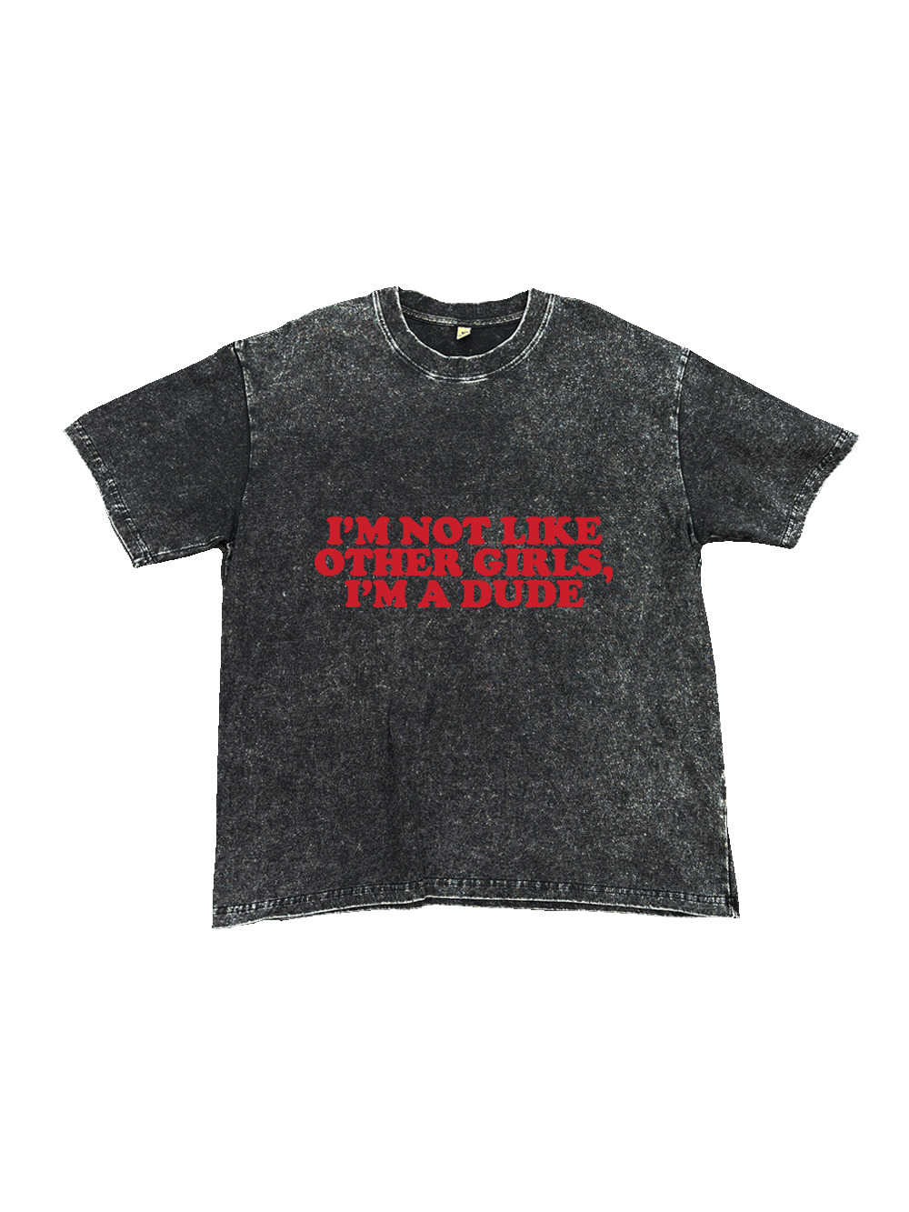 I‘m Not Like Other Girls, I'm A Dude Washed Tshirt