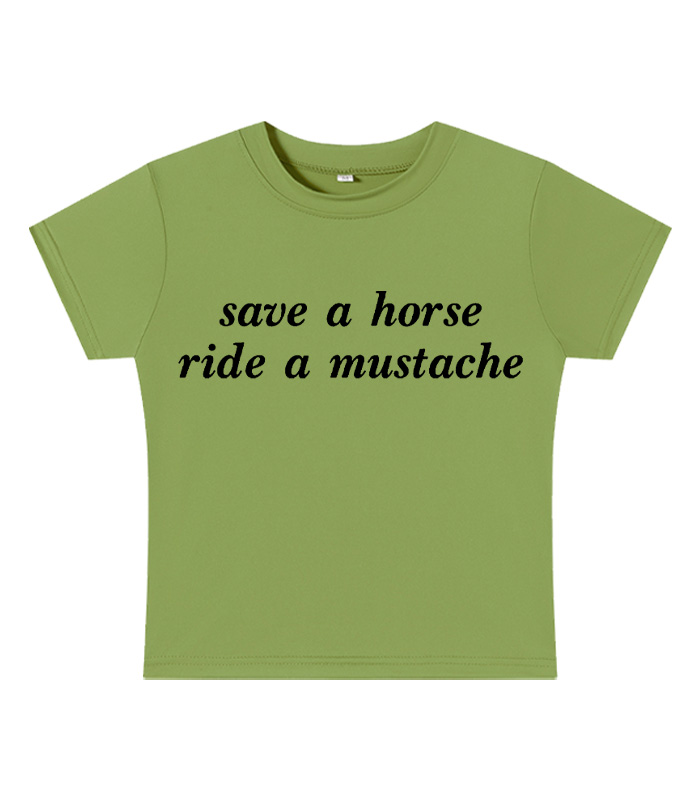  A Firm Refusal Y2K Baby Tee