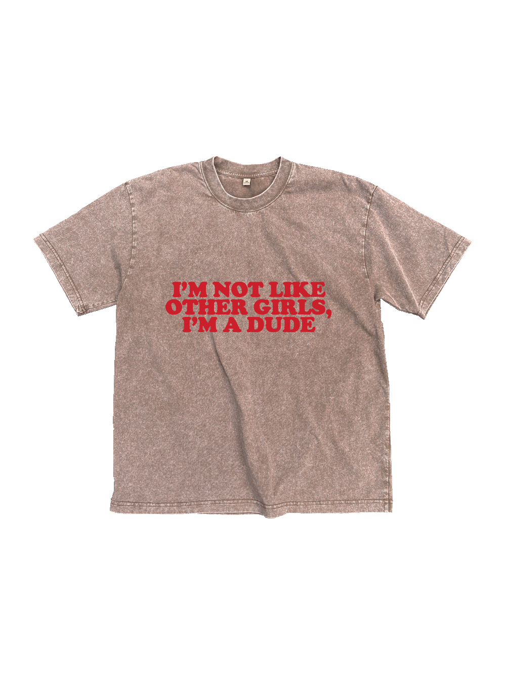 I‘m Not Like Other Girls, I'm A Dude Washed Tshirt