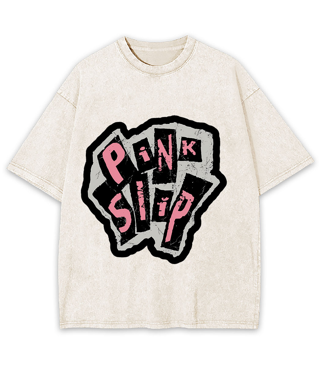 Pink Slip Y2K Washed Tee