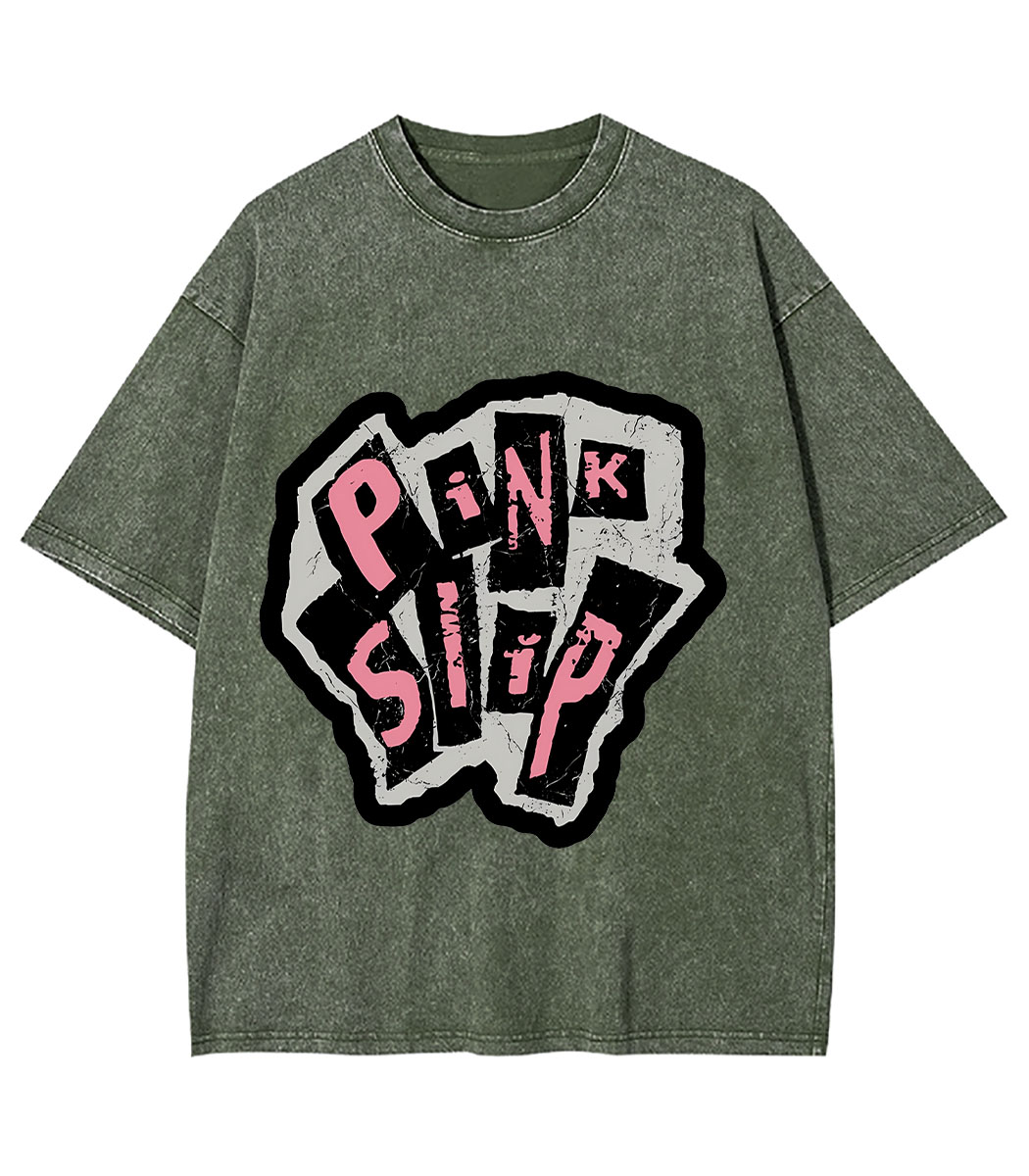 Pink Slip Y2K Washed Tee