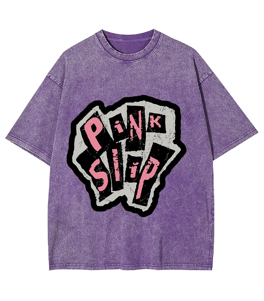 Pink Slip Y2K Washed Tee