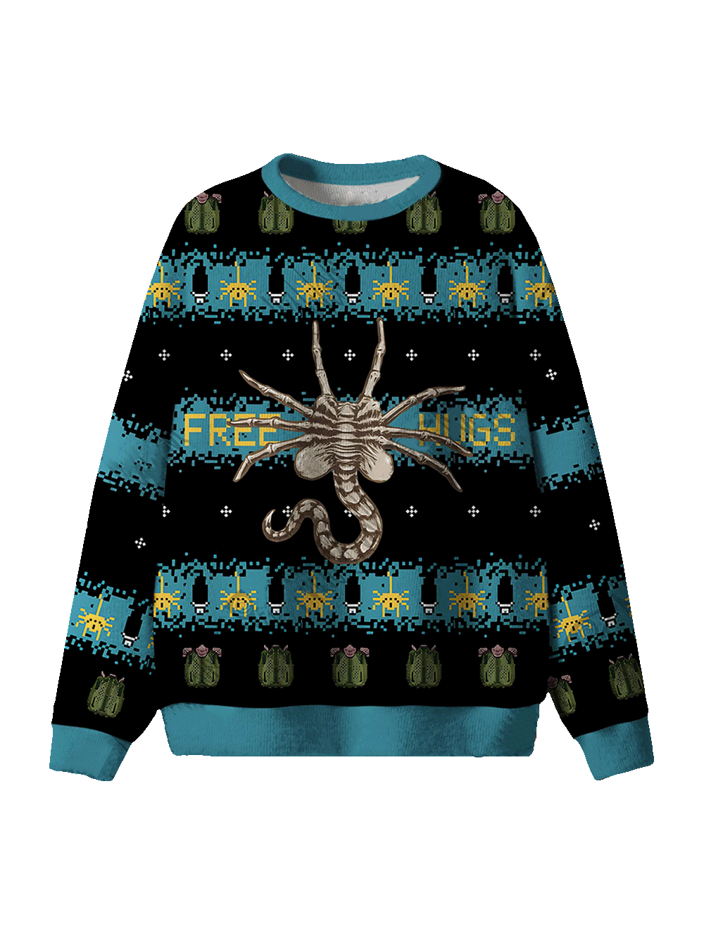 Free Hugs Ugly Christmas Sweatshirt