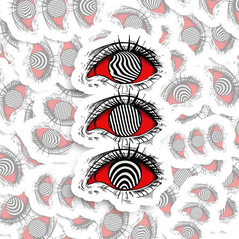 Hypnotic Gazel Sticker