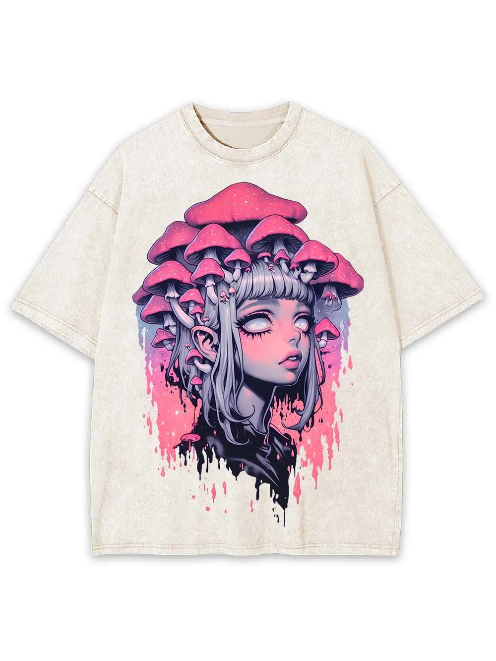 Fungal Reverie Washed Tshirt