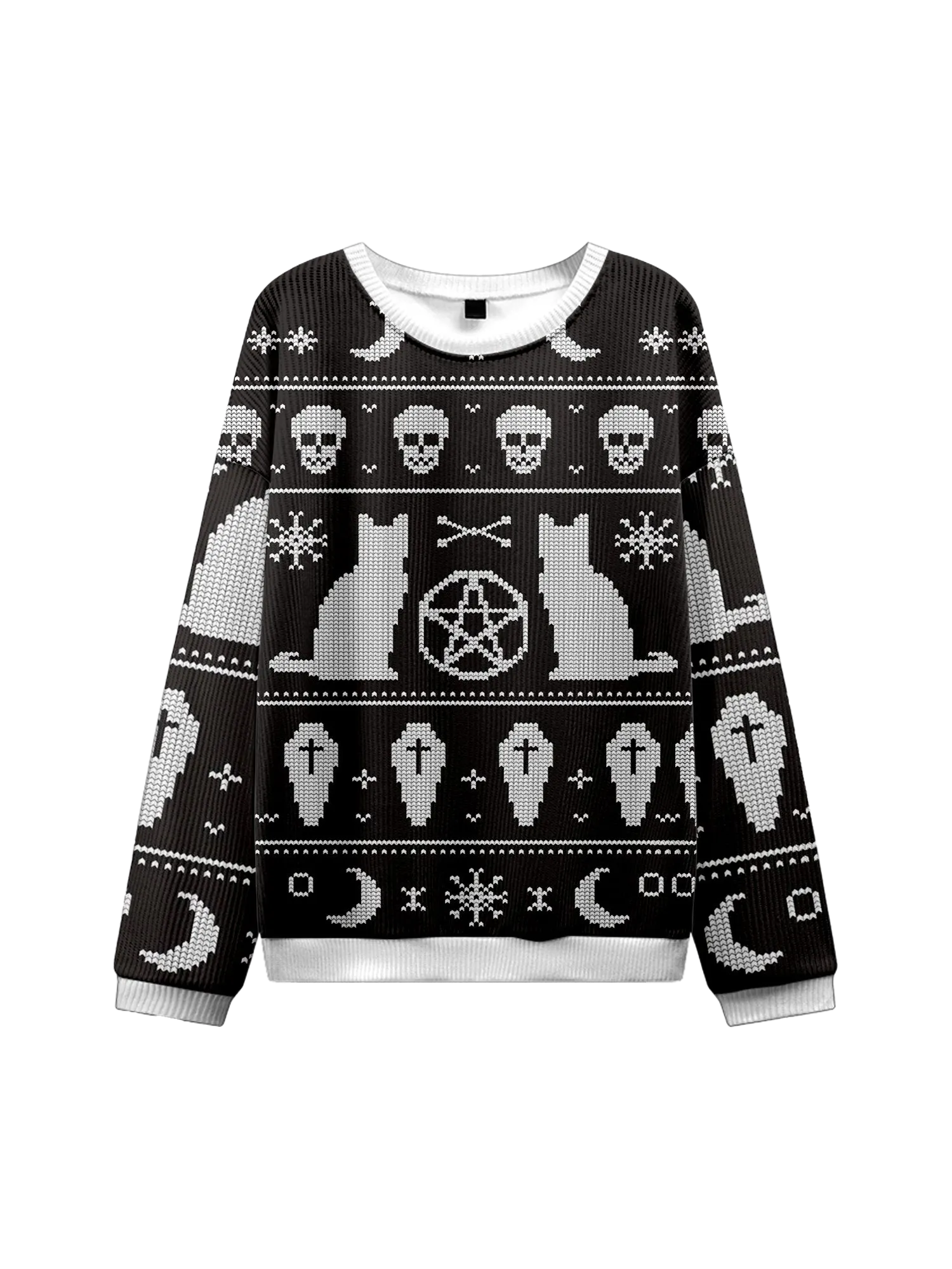 CATTTT UGLY CHRISTMAS SWEATSHIRT