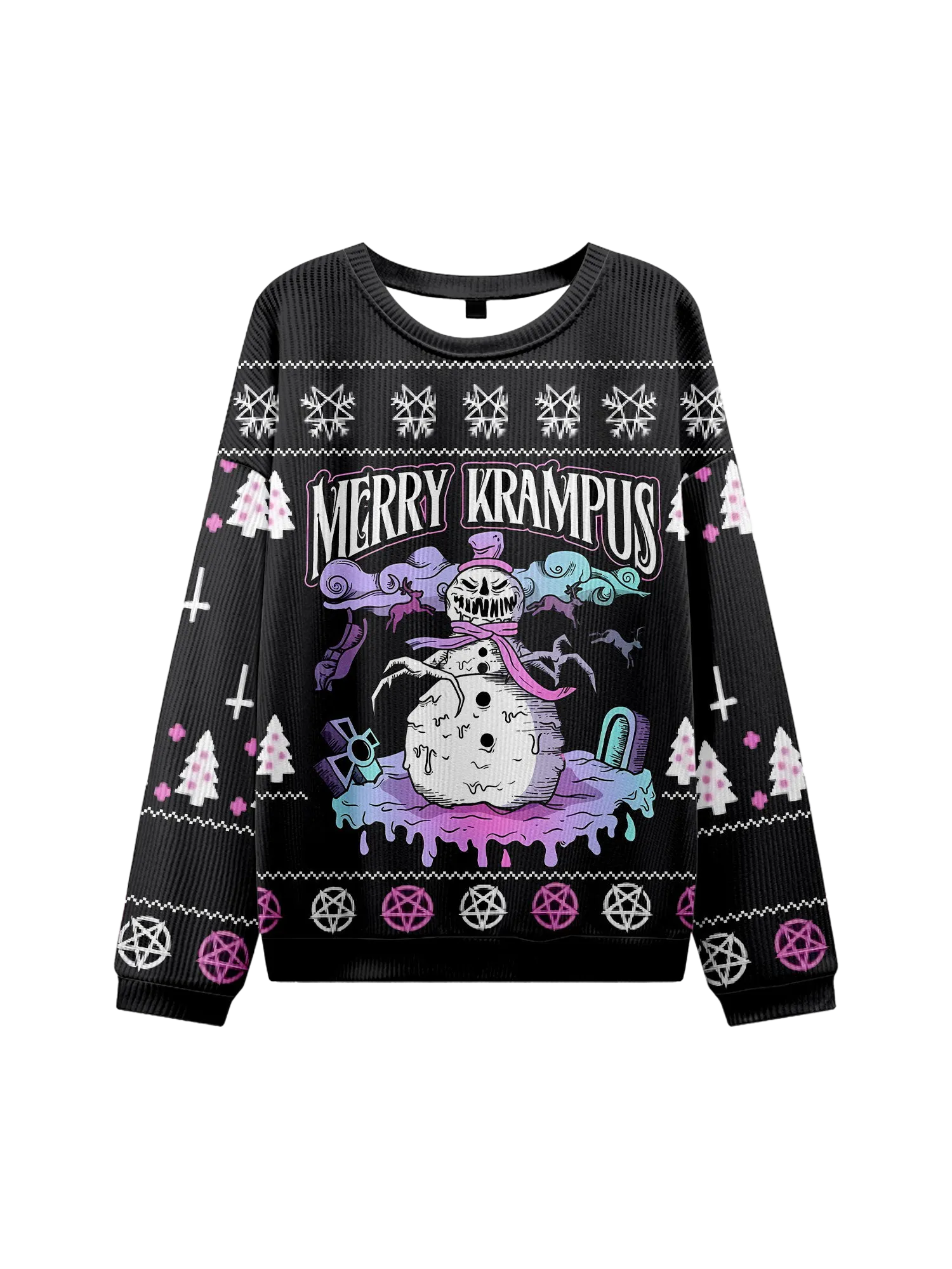 MERRY KRAMPUS UGLY CHRISTMAS SWEATSHIRT