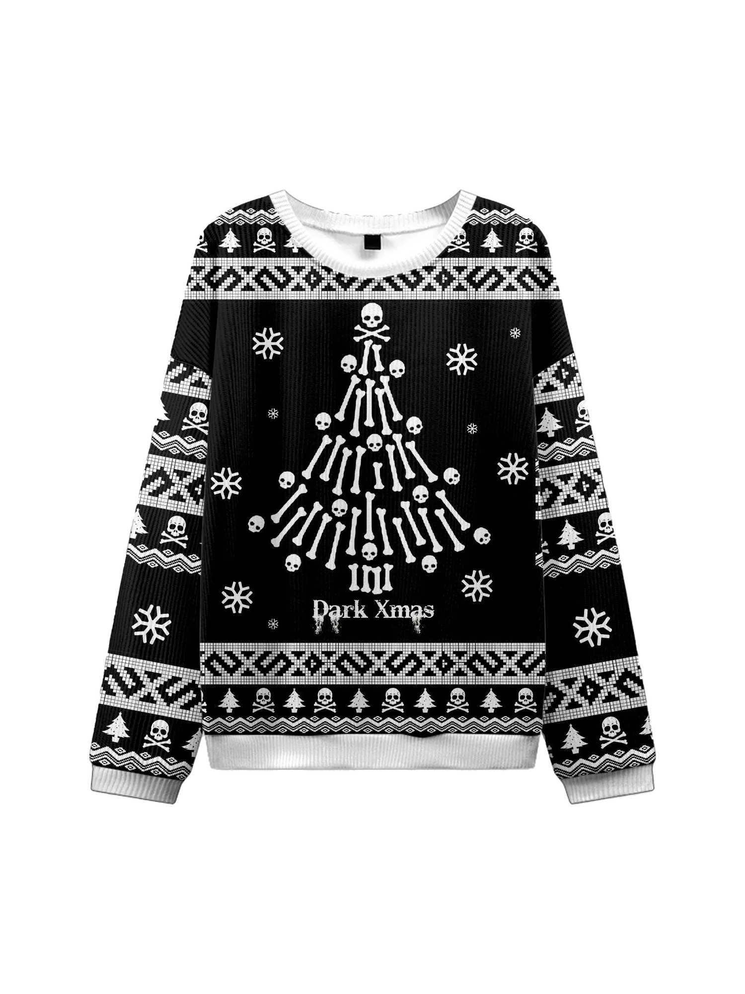 DARK XMAS UGLY CHRISTMAS SWEATSHIRT