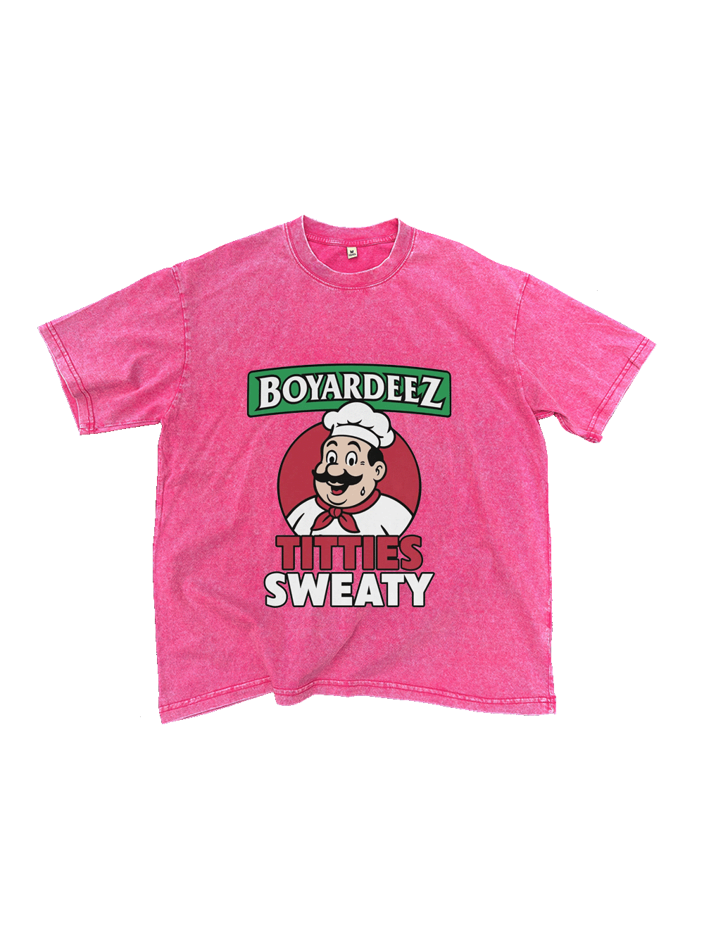 Boyardeez Titties Sweaty Washed Tshirt