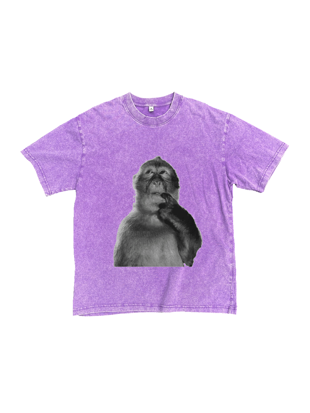 Funny Monkey Washed Tshirt