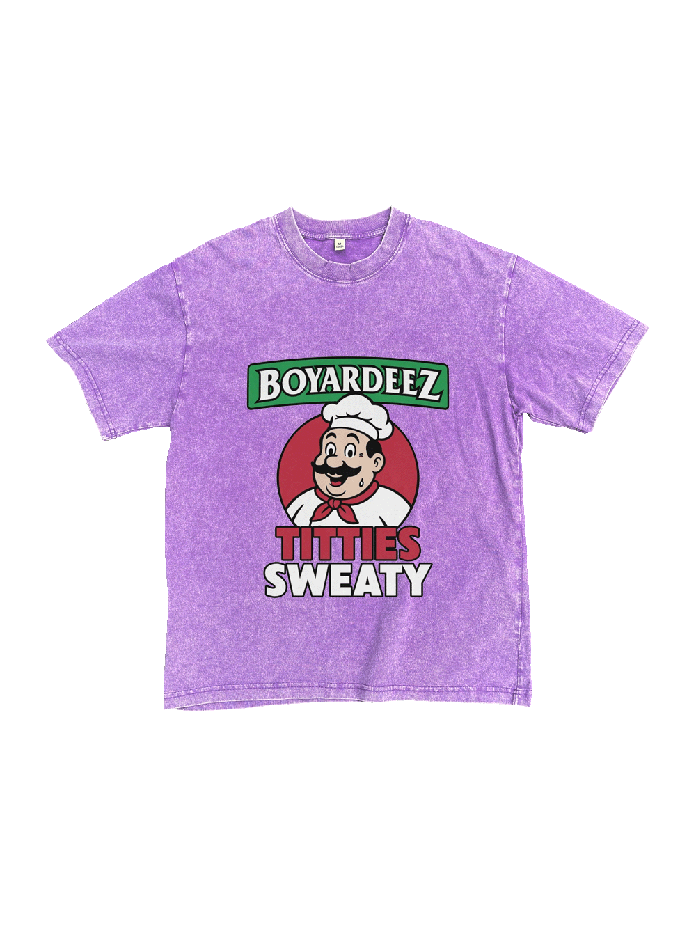 Boyardeez Titties Sweaty Washed Tshirt