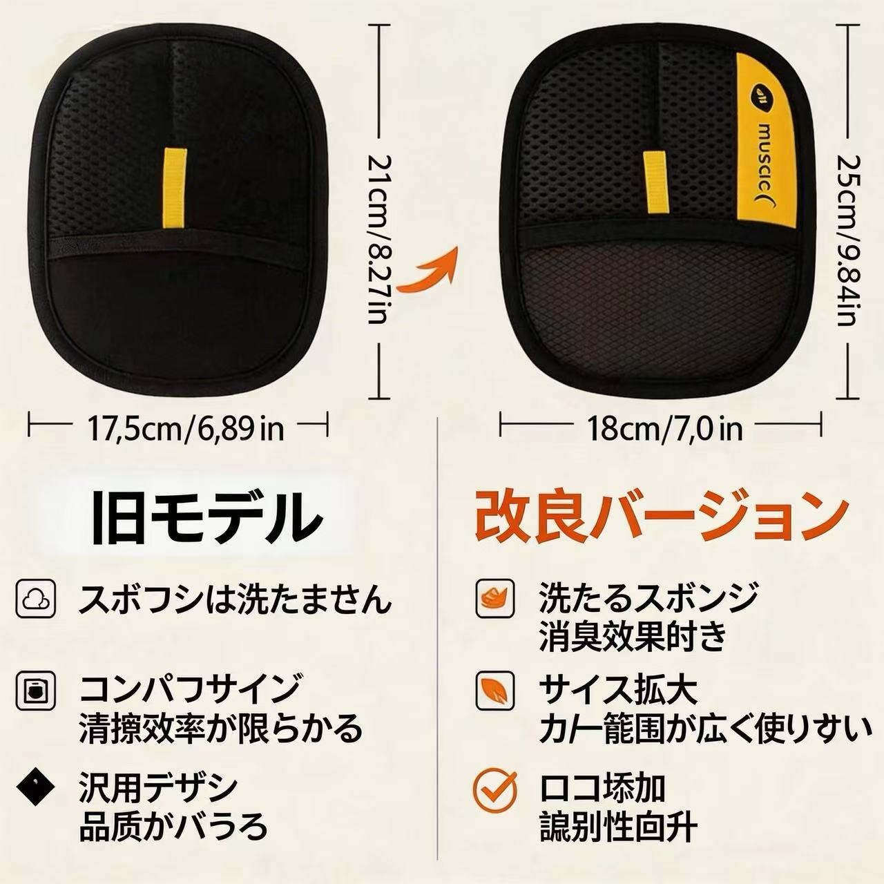 ペット除毛手袋 静電付き 猫犬兼用 抜け毛取り神器