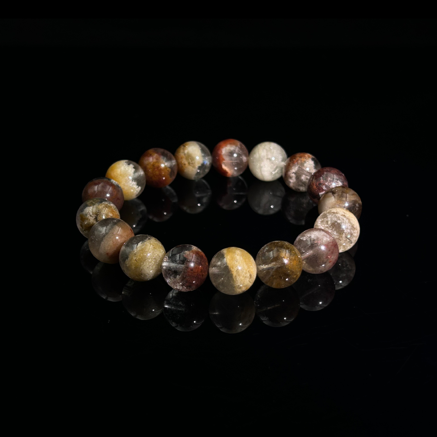 Original LUSHU III - Phantom quartz bracelet