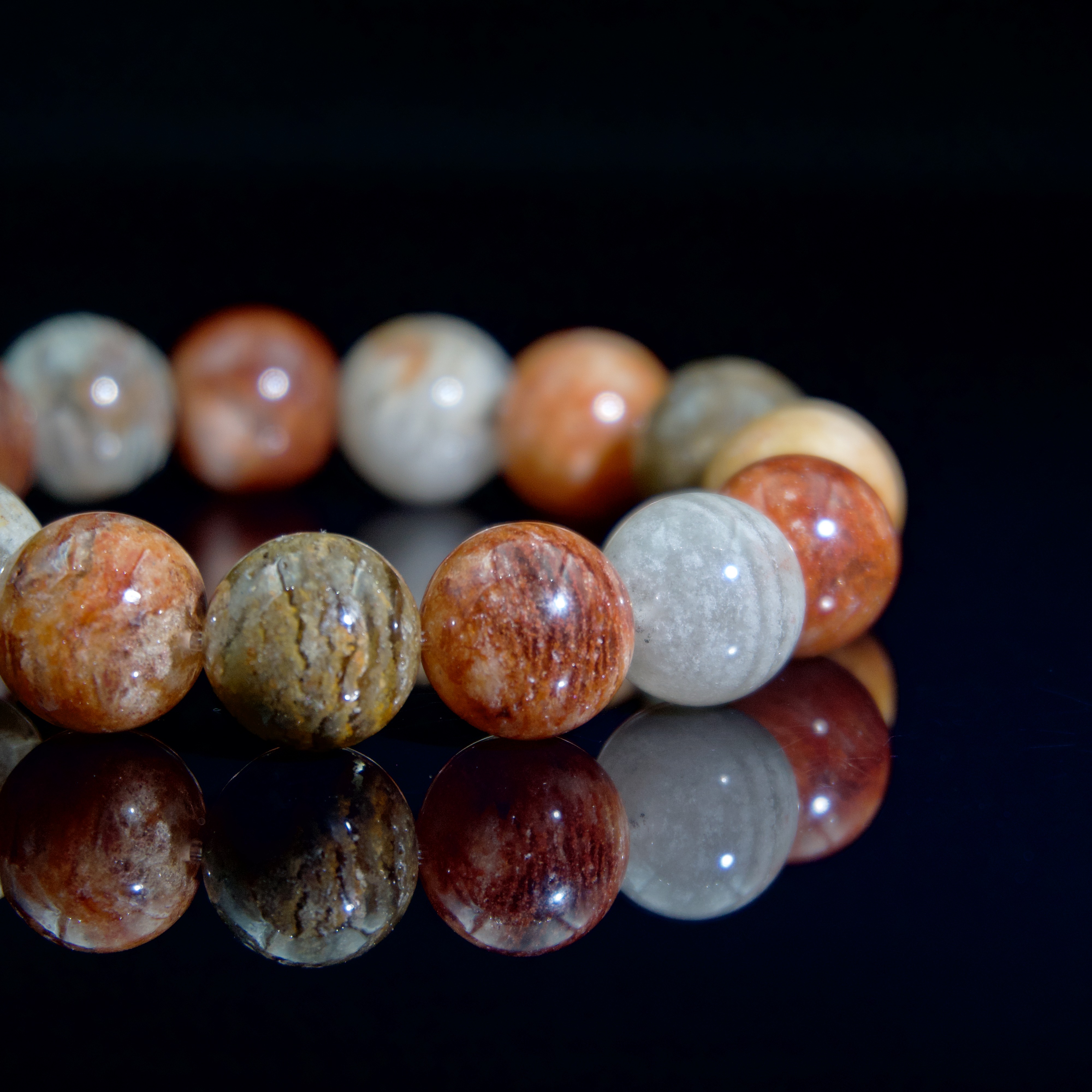 Original LUSHU I-Multi-layer Phantom quartz bracelet