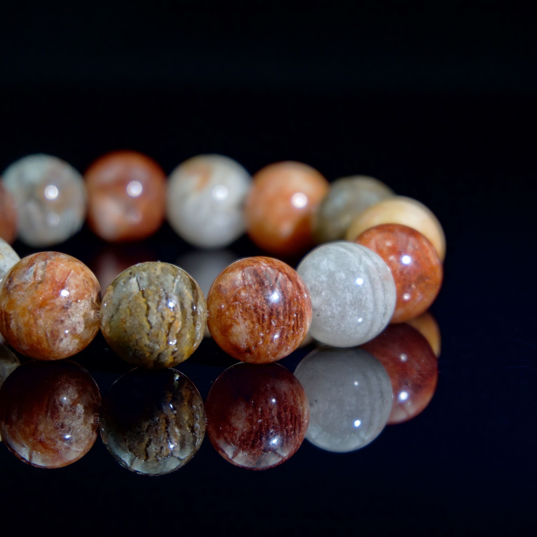 Original LUSHU I-Multi-layer Phantom quartz bracelet