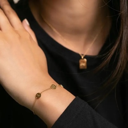 Sabr, Shukr, Tawakkul Bracelet | 18k Gold Plated