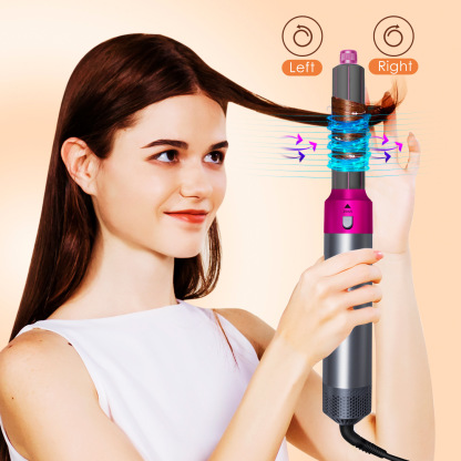 5 in 1 automatic curling iron multifunctional straight hair comb styling curling straight comb electric hair dryer hair dryer comb