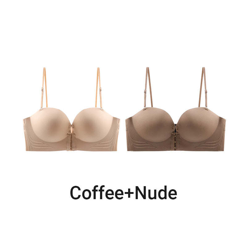 🔥 Buy One Get One Free！🔥2025 Hot Sale Style Invisible seamless back bra for women