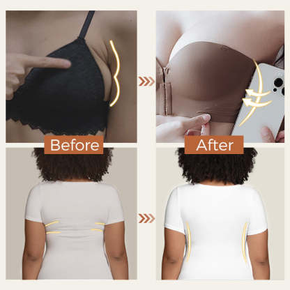 🔥 Buy One Get One Free！🔥2025 Hot Sale Style Invisible seamless back bra for women