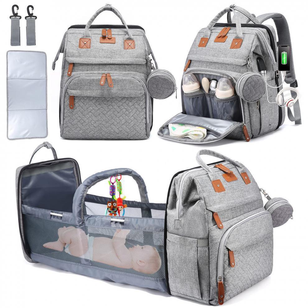 Large Capacity Mother and Baby Backpack (One Piece)