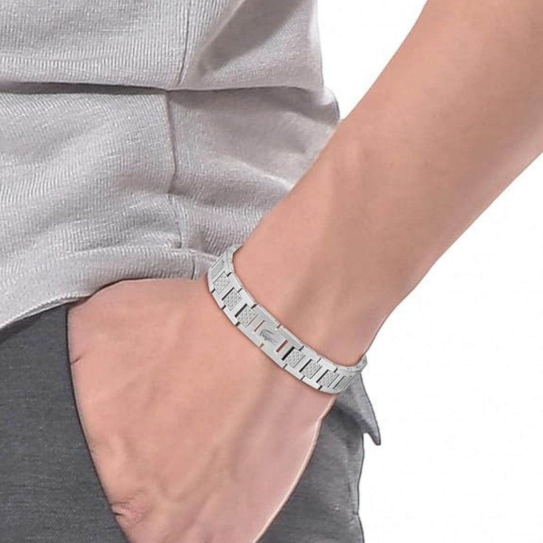 Hot sale new titanium steel magnet bracelet for men and women stainles