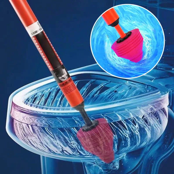  🚽A little pressure and the toilet is unblocked High pressure toilet unblocking!