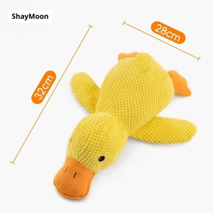 Dog Toy Sounding Little Yellow Duck Puppy Plush Doll Companion Duck Big Dog Self-Entertainment Grinding Teeth Chewing Pet Toy