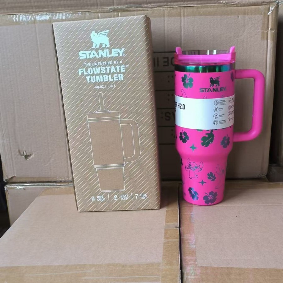 40oz Stitch Stainless Steel Vacuum Insulated Tumbler Free Shipping