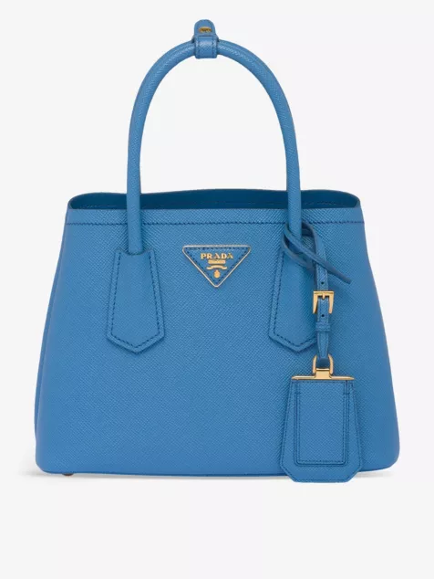 Чанта Prada Turnlock от кожа Saffiano