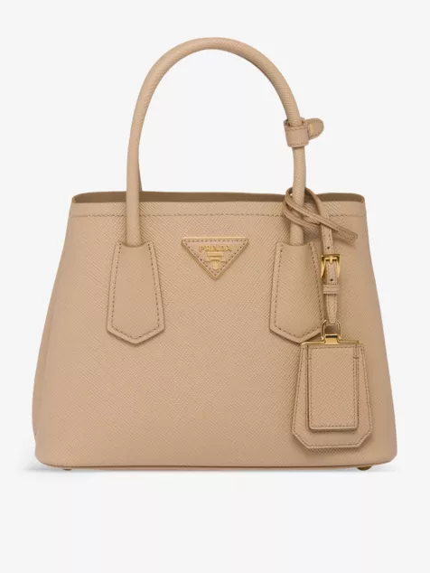 Чанта Prada Turnlock от кожа Saffiano