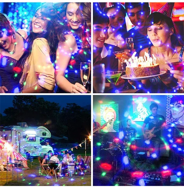 🎄 Прожекция на коледно настроение с LED за създаване на весели събития