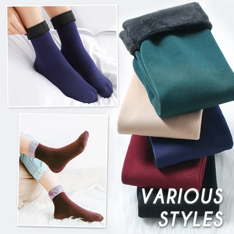 🔥2023 NEW Snugly Plush Winter Warm Socks