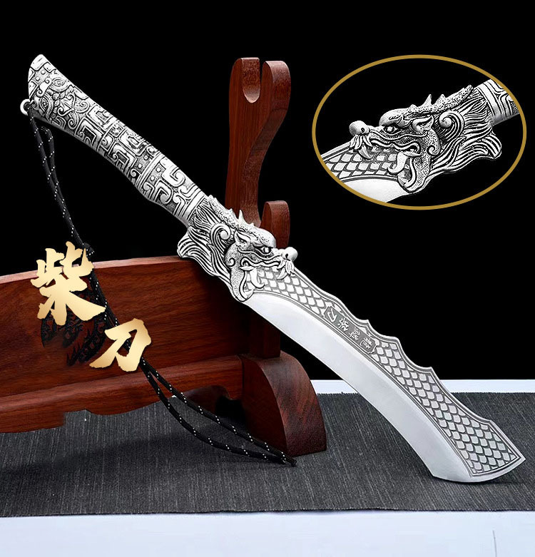 💪🌆 65% de desconto -Faca de lenha feita à mão em Longquan (compre um, leve outro)