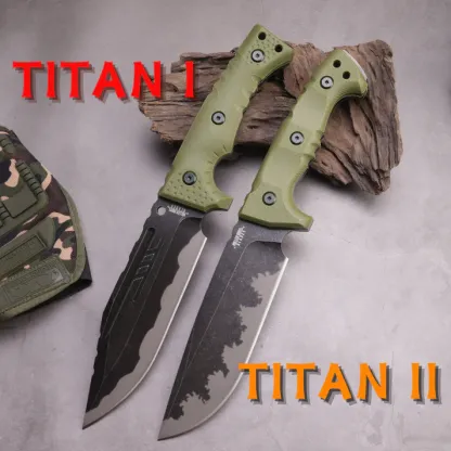 🗡️TITAN Uma ferramenta de acampamento profissional para sobrevivência na natureza, leve-a com você para deixar seu ar livre mais cheio de surpresas! ! !