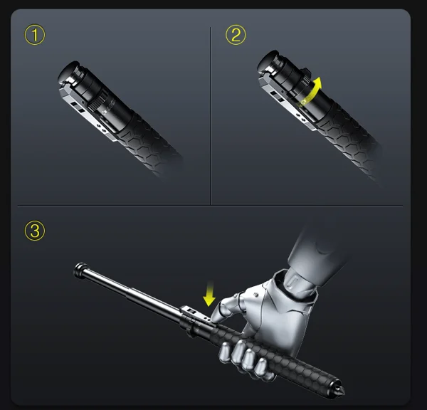 🔥LAST DAY 47% OFF-Enhanced Automatic Spring Stick